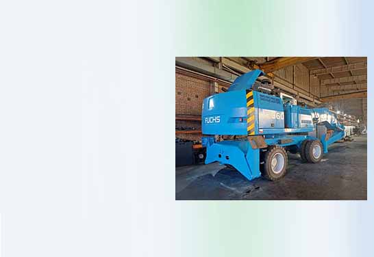 Грейферный погрузчик FUCHS MHL 360