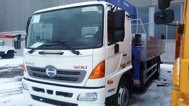 Лизинг грузовика Hino-500 c КМУ Tadano в Нижнем Новгороде